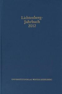 Produktbild: Lichtenberg-Jahrbuch 2012