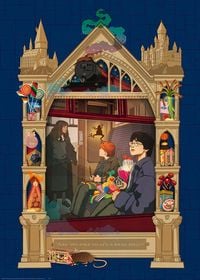 Produktbild: Erwachsenenpuzzle 1000 Teile - Harry Potter auf dem Weg nach Hogwarts