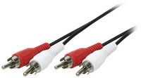 Produktbild: LogiLink CA1039 Cinch Audio Anschlusskabel 2.50m Schwarz (matt)