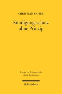 Produktbild: K&uuml;ndigungsschutz ohne Prinzip