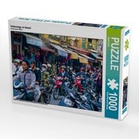 Produktbild: CALVENDO Puzzle Unterwegs in Hanoi | 1000 Teile Lege-Gr&ouml;&szlig;e 64x48cm Foto-Puzzle f&uuml;r gl&uuml;ckliche Stunden