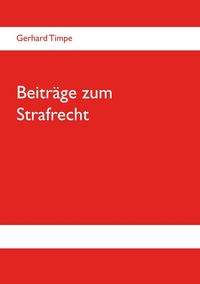 Produktbild: Beitr&auml;ge zum Strafrecht