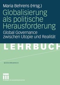 Produktbild: Globalisierung als politische Herausforderung