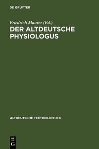 Produktbild: Der altdeutsche Physiologus