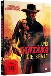 Bild vom Artikel …und Santana tötet sie alle - Uncut Limited Mediabook (Blu-ray+DVD+Booklet, auf 500 Stück limitiert) vom Autor Gianni Garko