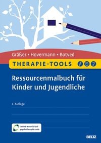 Produktbild: Therapie-Tools Ressourcenmalbuch f&uuml;r Kinder und Jugendliche