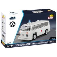 Produktbild: COBI Action Town 24619 - Volkswagen T2b Krankenwagen, Bausatz 1:35, 169 Klemmbausteine