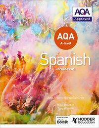 Produktbild: AQA A-level Spanish (includes AS)