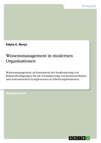 Produktbild: Wissensmanagement in modernen Organisationen