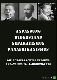 Produktbild: Anpassung, Widerstand, Separatismus, Panafrikanismus