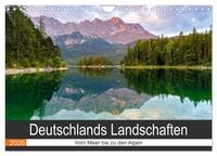 Produktbild: Deutschlands Landschaften - Vom Meer bis zu den Alpen (Wandkalender 2026 DIN A4 quer), CALVENDO Monatskalender