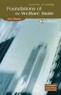 Produktbild: Foundations of the Welfare State