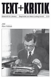 Produktbild: TEXT+KRITIK 200 - Hans Fallada