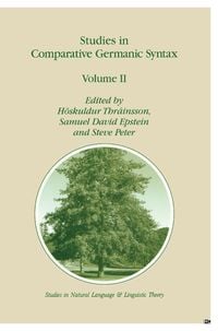 Produktbild: Studies in Comparative Germanic Syntax
