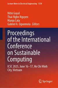 Produktbild: Proceedings of the International Conference on Sustainable Computing