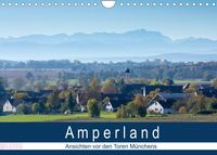 Produktbild: Amperland - Ansichten vor den Toren M&uuml;nchens (Wandkalender 2022 DIN A4 quer)