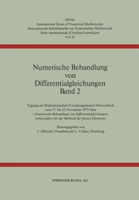 Produktbild: Numerische Behandlung von Differentialgleichungen Band 2