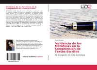 Produktbild: Incidencia de las Met&aacute;foras en la Comprensi&oacute;n de Textos Escritos