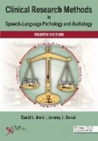 Produktbild: Clinical Research Methods in Speech-Language Pathology and Audiology