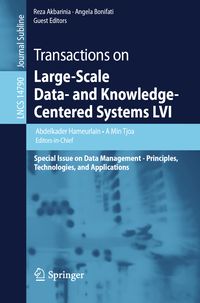 Produktbild: Transactions on Large-Scale Data- and Knowledge-Centered Systems LVI