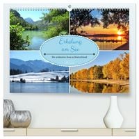 Produktbild: Erholung am See - Die sch&ouml;nsten Seen in Deutschland (hochwertiger Premium Wandkalender 2027 DIN A2 quer), Kunstdruck in Hochglanz