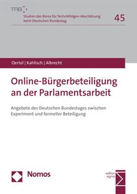 Bild vom Artikel Online-Bürgerbeteiligung an der Parlamentsarbeit vom Autor Britta Oertel