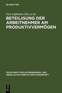 Produktbild: Beteiligung der Arbeitnehmer am Produktivverm&ouml;gen