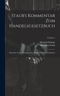 Produktbild: Staub's Kommentar Zum Handelsgesetzbuch