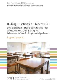 Produktbild: Bildung &ndash; Institution &ndash; Lebenswelt