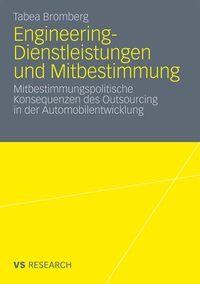 Produktbild: Engineering-Dienstleistungen und Mitbestimmung