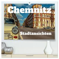 Produktbild: Chemnitz Stadtansichten (hochwertiger Premium Wandkalender 2026 DIN A2 quer), Kunstdruck in Hochglanz