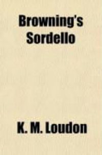 Produktbild: Browning's Sordello; A Commentary