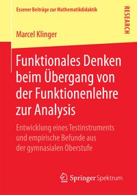 Produktbild: Funktionales Denken beim &Uuml;bergang von der Funktionenlehre zur Analysis