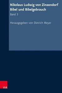 Produktbild: Nikolaus Ludwig von Zinzendorf: Bibel und Bibelgebrauch