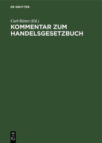 Produktbild: Kommentar zum Handelsgesetzbuch