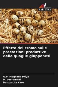 Produktbild: Effetto del cromo sulle prestazioni produttive delle quaglie giapponesi