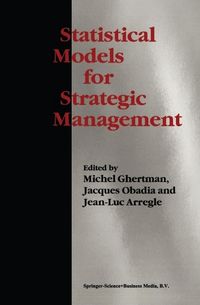 Produktbild: Statistical Models for Strategic Management