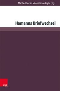 Produktbild: Hamanns Briefwechsel