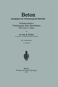 Produktbild: Beton Anregungen zur Verbesserung des Materials