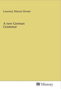 Produktbild: A new German Grammar