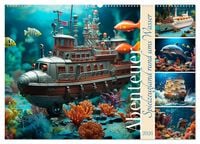 Produktbild: Abenteuer Spielzeugland rund ums Wasser (Wandkalender 2026 DIN A2 quer), CALVENDO Monatskalender