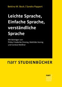 Produktbild: Leichte Sprache, Einfache Sprache, verst&auml;ndliche Sprache
