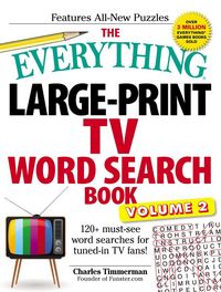 Produktbild: The Everything Large-Print TV Word Search Book, Volume 2