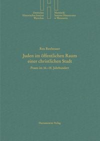 Produktbild: Juden im &ouml;ffentlichen Raum einer christlichen Stadt