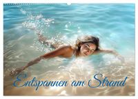 Produktbild: Entspannen am Strand (Wandkalender 2026 DIN A2 quer), CALVENDO Monatskalender
