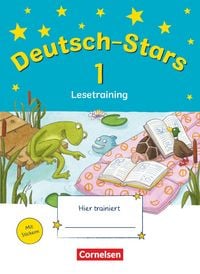 Produktbild: Deutsch-Stars 1. Schuljahr. Lesetraining