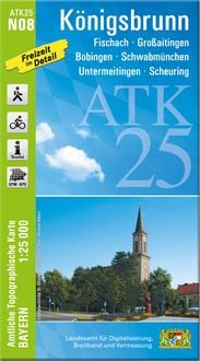Produktbild: K&ouml;nigsbrunn 1:25 000