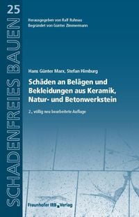 Produktbild: Sch&auml;den an Bel&auml;gen und Bekleidungen aus Keramik, Natur- und Betonwerkstein.