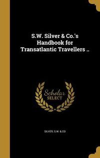 Produktbild: Sw Silver & Cos Handbk For Tra
