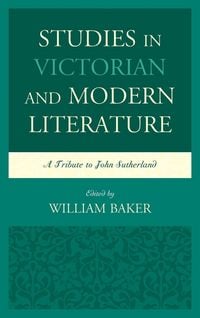Produktbild: Studies in Victorian and Modern Literature